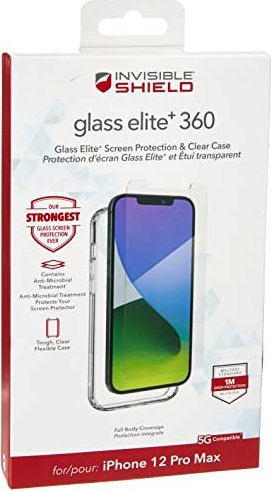 ZAGG invisibleSHIELD glass elite+ 360 for Apple iPhone 12 Pro Max (200106729)