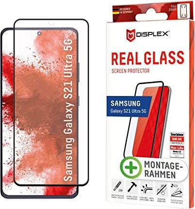Displex Real glass 3D for Samsung Galaxy S21 Ultra black (1407)