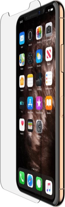 Belkin ScreenForce Tempered glass Anti-Microbial Screen Protector for Apple 11 Pro Max/iPhone Xs Max (F8W947zz-AM)