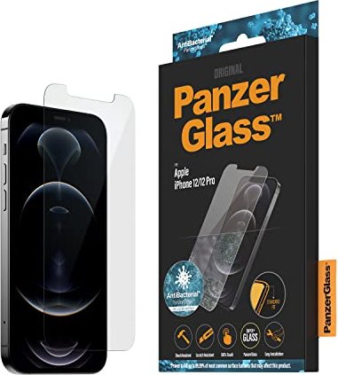 PanzerGlass Standard Fit AntiBacterial for Apple iPhone 12 Pro/iPhone 12 (2708)