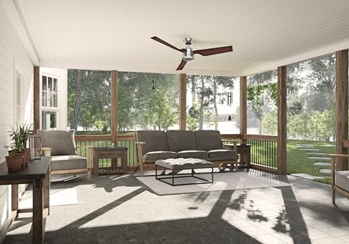 CasaFan Hunter Flight BN ceiling fan beech/chrome (50630)