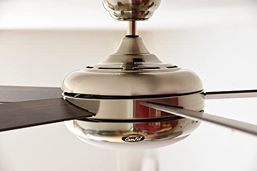 CasaFan titanium 132 BN-BU/KF ceiling fan beech-pine/chrome (9513260)