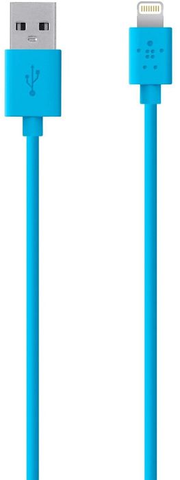 Belkin Lightning/USB adapter cable 1.2m blue (F8J023BT04-BLU)