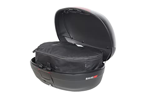 Shad Motorcycle Top Box. SH46 Black. D0B46200. Rear Luggage Trunk For Motorbike or Scooter.
