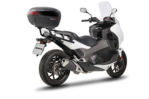 Shad Motorcycle Top Box. SH46 Black. D0B46200. Rear Luggage Trunk For Motorbike or Scooter.