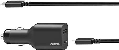 Hama universal USB-C-car-notebook-power adapter Power Delivery (PD) 5-20V/70W black (200010)