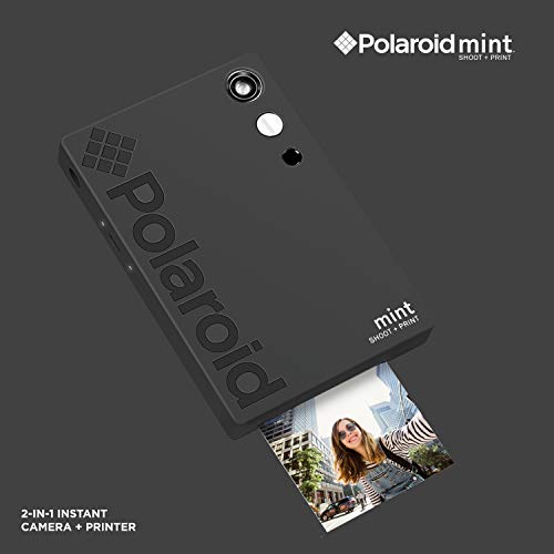 Polaroid Mint 2-in-1 Instant digital Camera black (POL-SP02B)