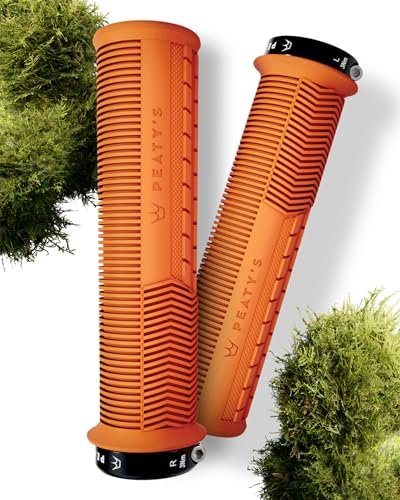 Peaty's Monarch Mushroom Thin grips mango