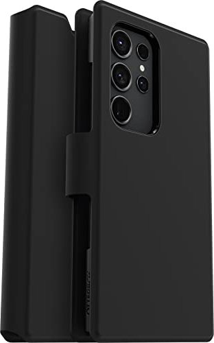 Otterbox Strada Via for Samsung Galaxy S23 Ultra Black Night (77-91287)