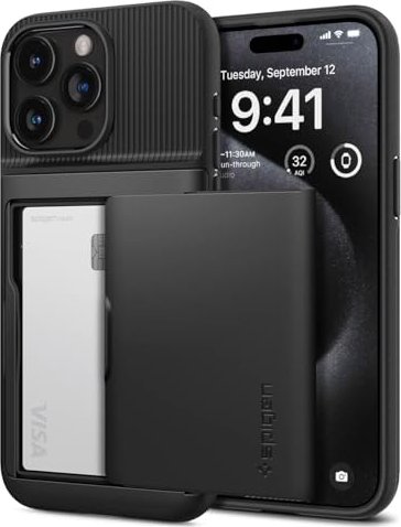 Spigen Slim Armor CS for Apple iPhone 15 Pro black (ACS06728)