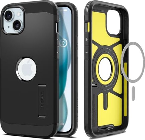 Spigen Tough Armor MagFit for Apple iPhone 15 Plus black (ACS06669)