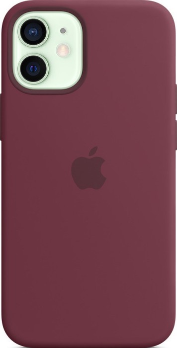Apple iPhone 12 mini Silicone Case with MagSafe Plum (MHKQ3ZM/A)