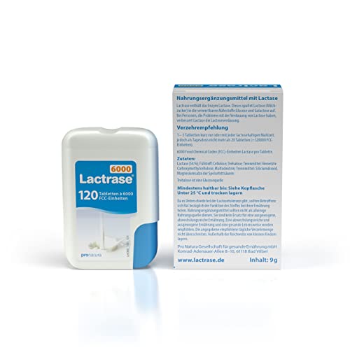 Lactrase 6000 Mini-Tabletten, 120 Stück