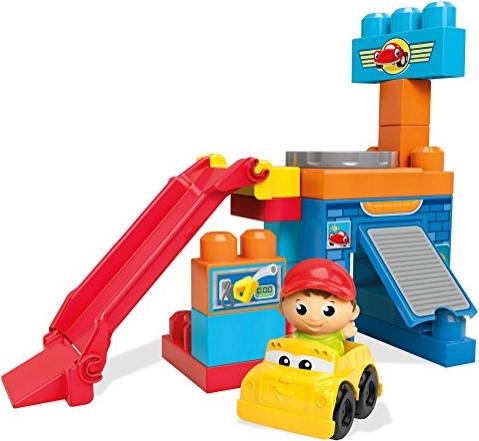 Mattel Mega Bloks Fisher-Price First Builders Spinning Garage (DKX87)