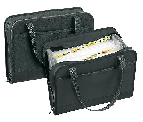 Veloflex Office A4 Fächertasche, black (4446880)