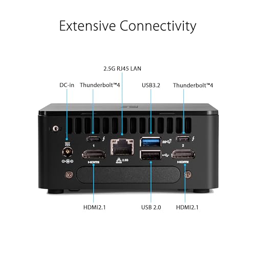 Intel Kit NUC 12 Pro NUC12WSHi5 UCFF Noir i5-1240P