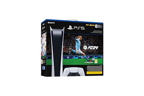 Sony Playstation 5 digital Edition - 825GB EA sports FC 24 Bundle white