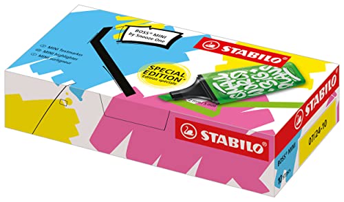 STABILO Boss Mini Snooze One gelb, 10er-Pack (07/24-10#10)
