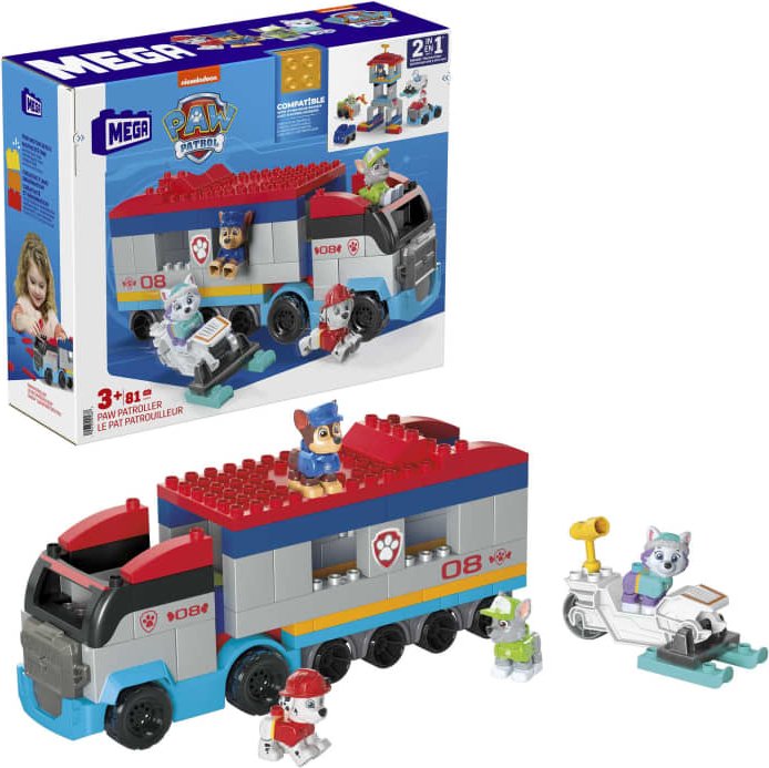 Mattel Mega Construx Paw Patrol Paw Patroller (HJN73)