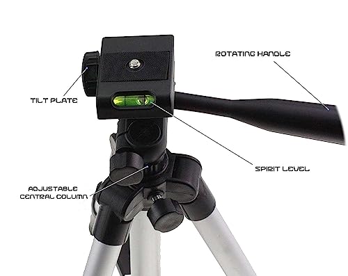 Navitech Lightweight Aluminium Tripod Compatible With Kodak M35 Film Camera green