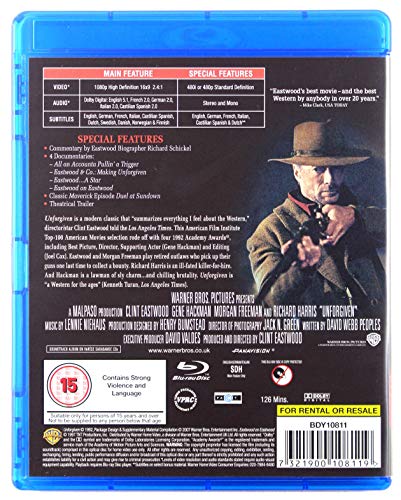 Unforgiven (Blu-ray) (UK)