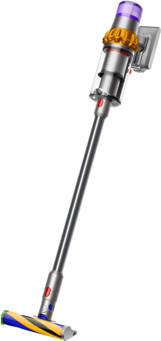 Dyson V15 detect absolute rechargeable battery-hand-held vacuum cleaner yellow/nickel (369535-01)