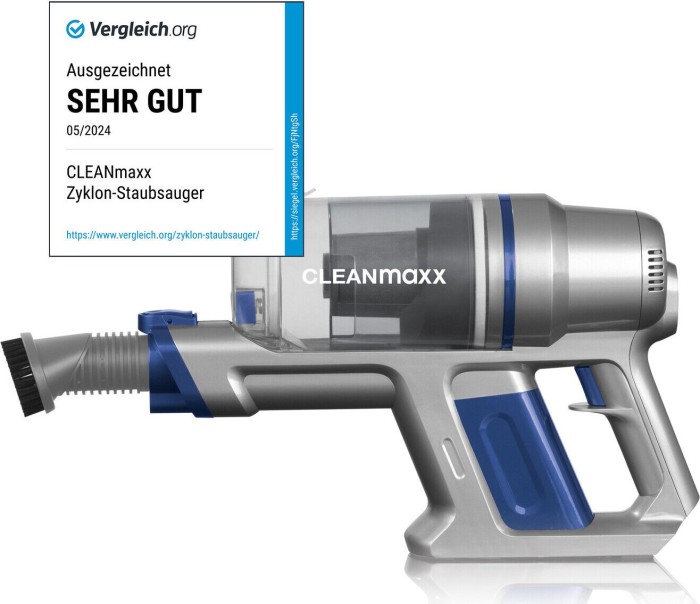 CLEANmaxx rechargeable battery-Zyklon-vacuum cleaner (09218)
