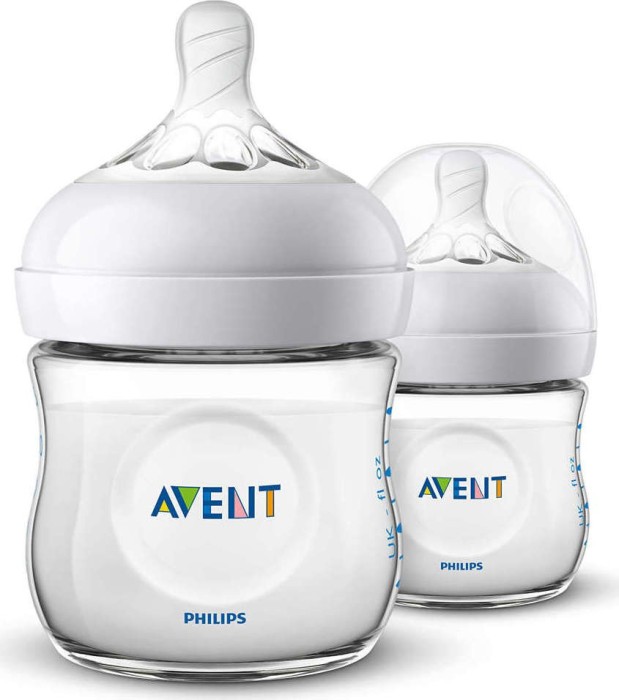Philips Avent SCF030/27 Naturnah Trinkflaschen-Set, 2-tlg