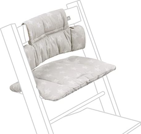 Stokke Tripp Trapp Classic seat pads stars silver (100370)