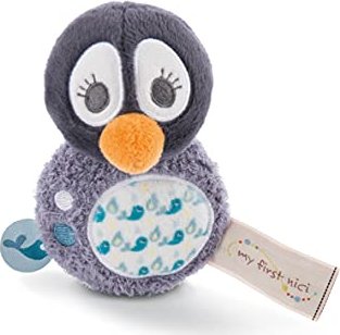 Nici Grabber Penguin Watschili with Rattle (46587)