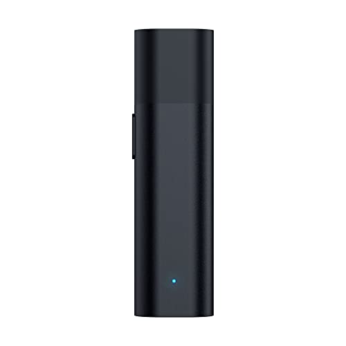 Razer Seiren BT: Bluetooth Microphone for Mobile Streaming (Android, iPhone/iOS) - Clip-On Design - Wireless Lavalier Lapel Omnidirectional Mic - 2 Wind Socks - 3.5MM Port - Great for Vlogging, Black