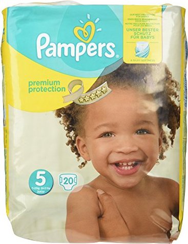 Pampers Premium Protection Gr.5 Einwegwindel, 11-23kg, 20 Stück
