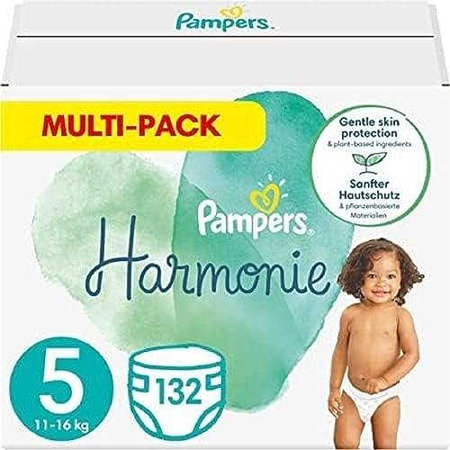 Pampers Pure Protection Gr.5 Einwegwindel, 11+kg, 132 Stück