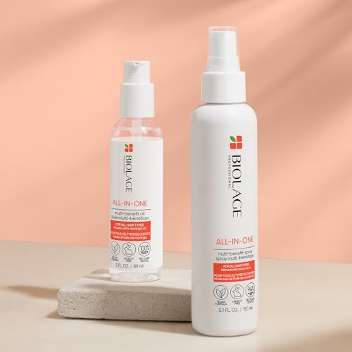 Biolage | All-In-One | Coconut Infusion Multi-Tasking Leave-In Treatment Spray Suitable For All Hair Types, 150ml