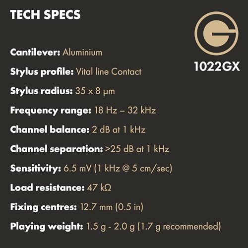 Goldring 1042 mm phono with movable magnet