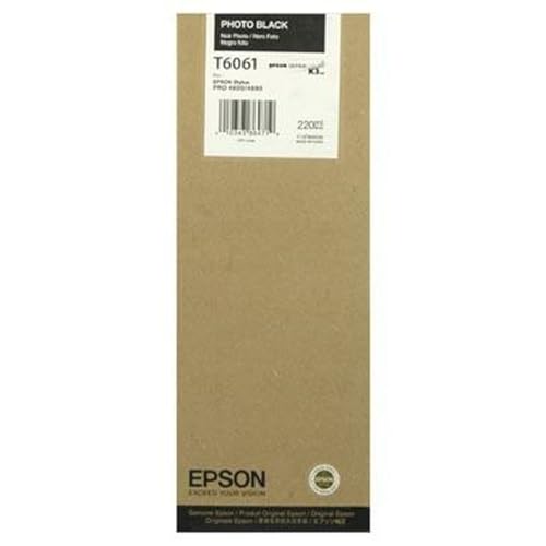 Epson ink T6061 black photo (C13T606100)