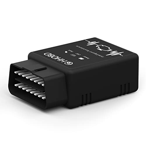 EXZA New HHOBD (Wi-Fi, 2nd Gen.) - Smart OBD2 Diagnostic Scanner and Code Reader for vehicles via iOS-, Android Smartphone & PC