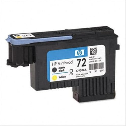 HP Druckkopf 72 schwarz matt/gelb (C9384A)