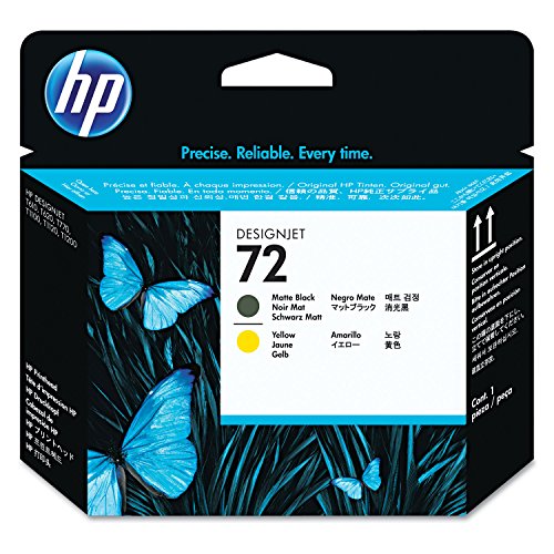 HP Druckkopf 72 schwarz matt/gelb (C9384A)
