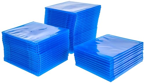 MediaRange box39 – 2-50 Mobile Jewel 2dischi Blue, Transparent Mobile CD/DVD