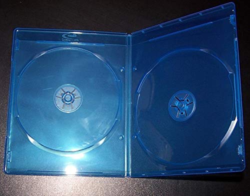 MediaRange box39 – 2-50 Mobile Jewel 2dischi Blue, Transparent Mobile CD/DVD