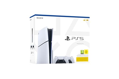 Sony Playstation 5 Slim - 1TB incl. 2 controller white (1000042051)