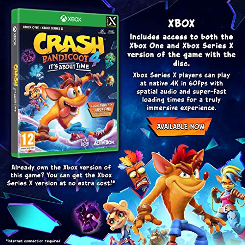 Microsoft Activision Blizzard Crash Bandicoot 4: It`s About Time Xbox One Basic German, English - Activision Blizzard Crash Bandicoot 4: It`s About Time, Xbox One