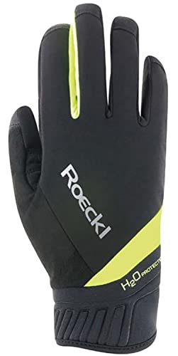 Roeckl Ranten Fahrradhandschuhe schwarz/gelb (10-110033-9210)
