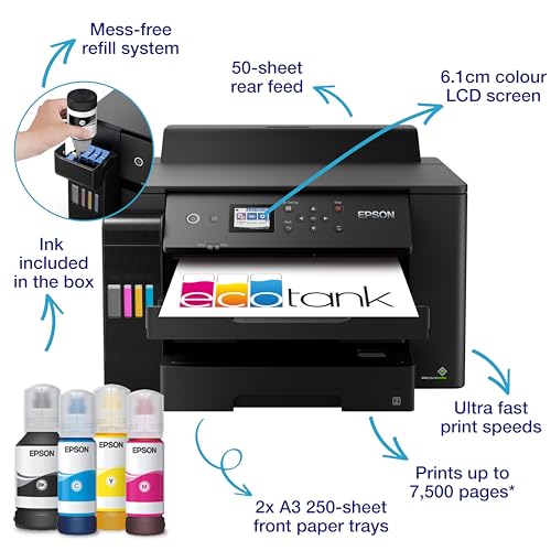 Epson EcoTank ET-16150, Tinte, mehrfarbig (C11CJ04401)