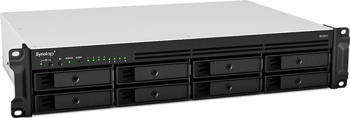 Synology Rackstation RS1221+ 144TB, 16GB RAM, 4x Gb LAN, 2U