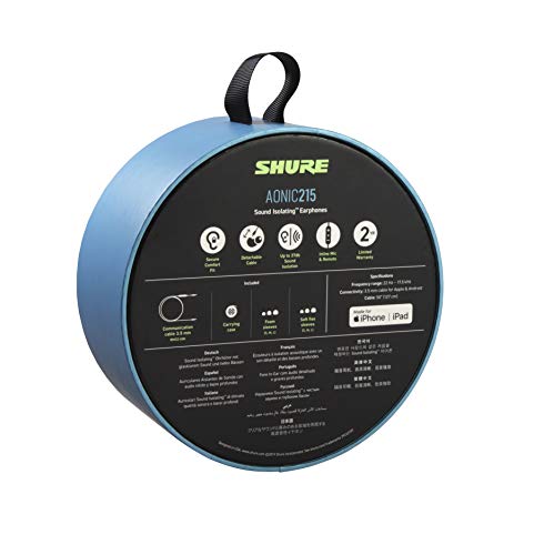 Shure Aonic 215 blue (SE215DYBL+UNI-EF)
