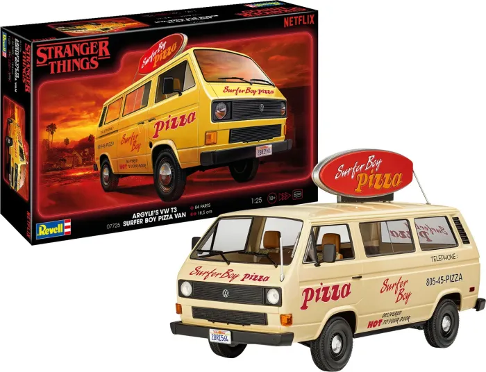 Revell Stranger Things VW T3 Bus Surfer Boy (07725)