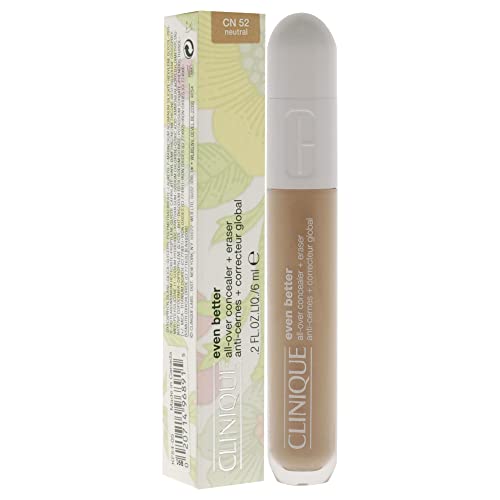 Clinique Even Better All-Over Concealer Plus Eraser - CN 52 Neutral For Women 0.2 oz Concealer