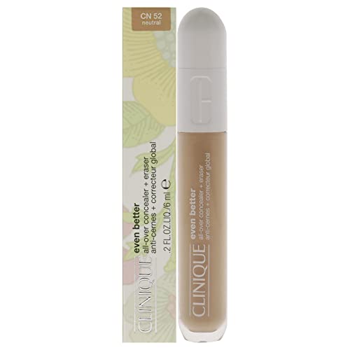 Clinique Even Better All-Over Concealer Plus Eraser - CN 52 Neutral For Women 0.2 oz Concealer